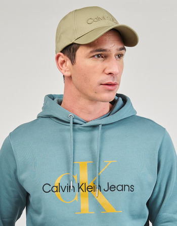 Calvin Klein Jeans SEASONAL MONOLOGO REGULAR HOODIE 蓝色