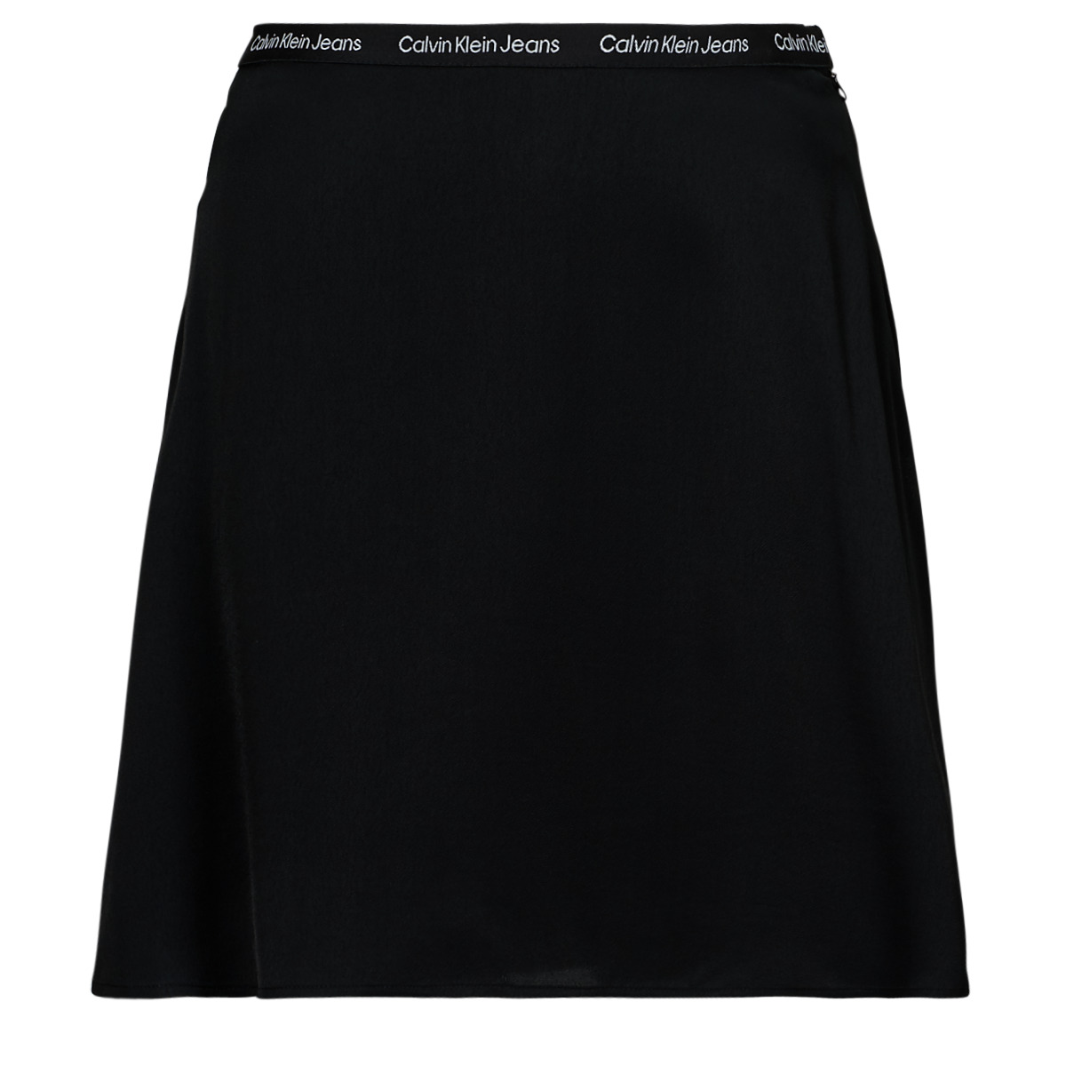衣服 女士 半身裙 Calvin Klein Jeans LOGO ELASTIC SKIRT 黑色