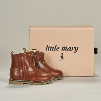 鞋子 女孩 短靴 Little Mary JORDANA 棕色