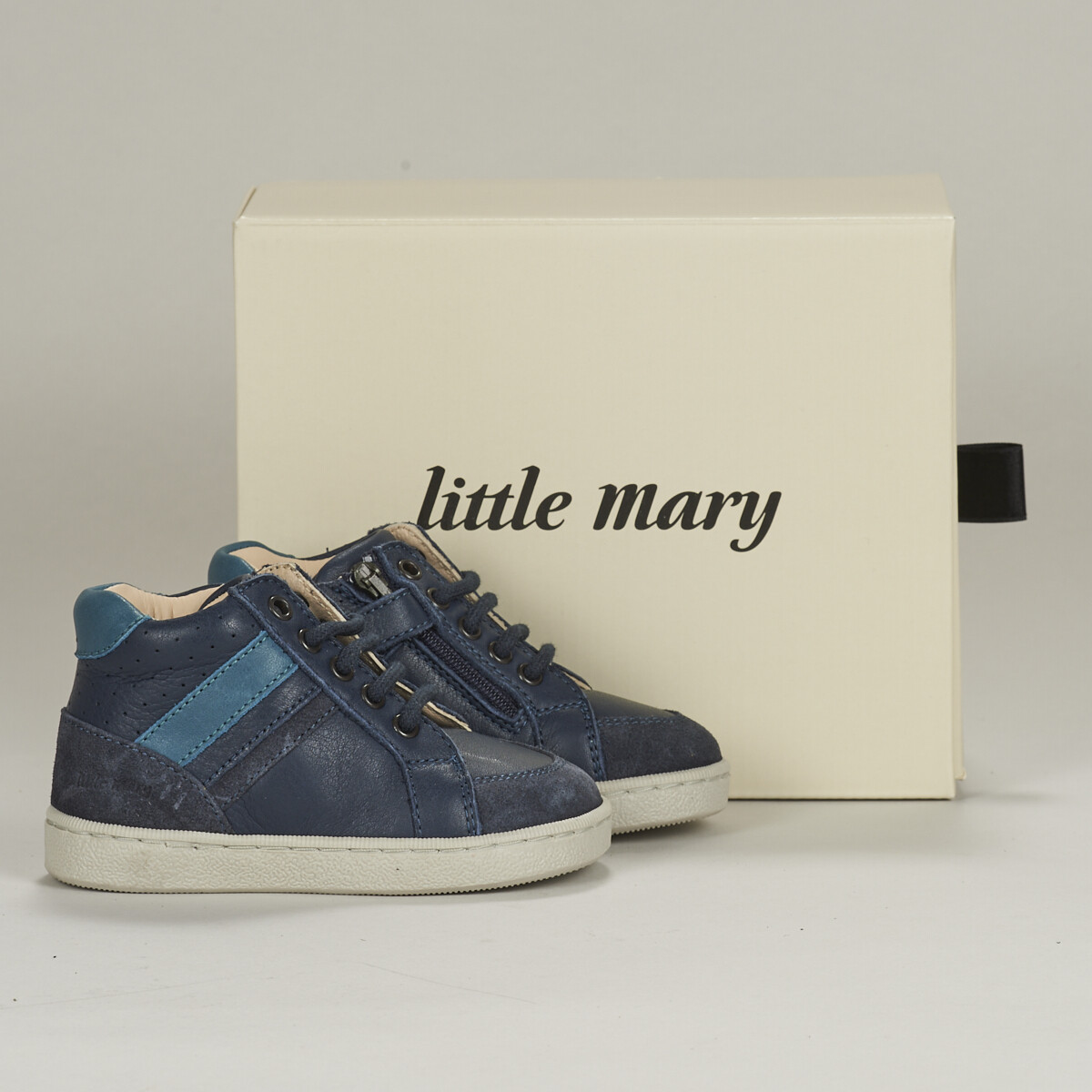 鞋子 男孩 短筒靴 Little Mary ANDREA 蓝色