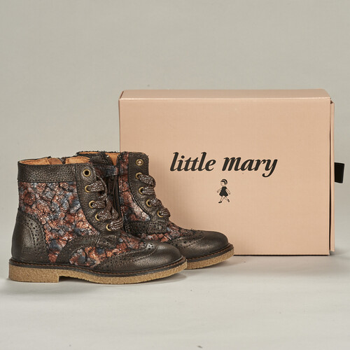 鞋子 女孩 短靴 Little Mary DAISY 棕色
