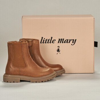 鞋子 女孩 短靴 Little Mary MAGGIE 棕色