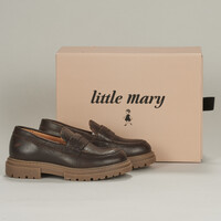 鞋子 女孩 皮便鞋 Little Mary MARILOU 棕色