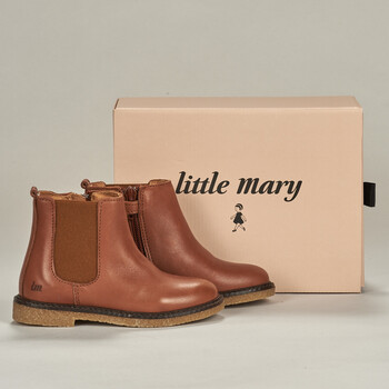 鞋子 男孩 短筒靴 Little Mary GAVIN 棕色