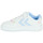 鞋子 儿童 球鞋基本款 Hummel ST. POWER PLAY JR 白色 / 蓝色 / 玫瑰色