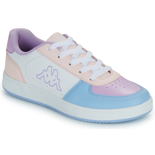 鞋子 女孩 球鞋基本款 Kappa 卡帕 MALONE JR LACE 白色 / 玫瑰色 / 蓝色