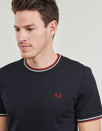 Fred Perry TWIN TIPPED T-SHIRT 海蓝色