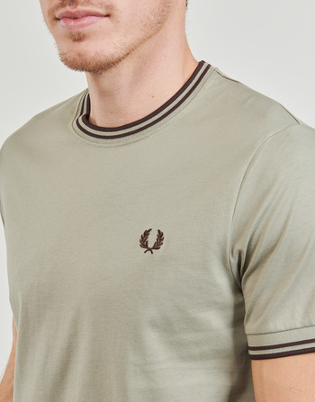 Fred Perry TWIN TIPPED T-SHIRT 灰色