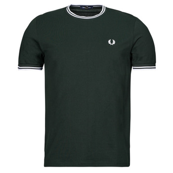 Fred Perry TWIN TIPPED T-SHIRT 黑色