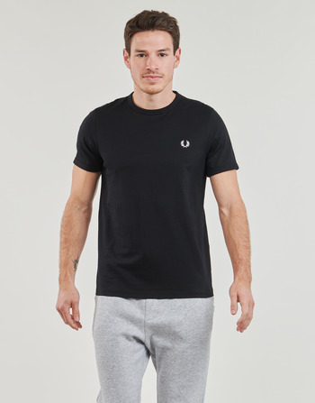 Fred Perry RINGER T-SHIRT 黑色