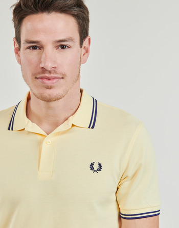 Fred Perry TWIN TIPPED FRED PERRY SHIRT 黄色 / 海蓝色