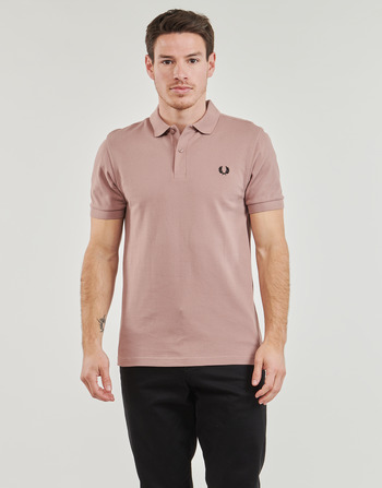 Fred Perry PLAIN FRED PERRY SHIRT 玫瑰色 / 黑色