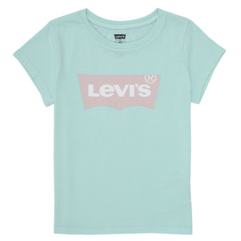 衣服 女孩 短袖体恤 Levi's 李维斯 BATWING TEE 蓝色 / 粉蓝色 / 玫瑰色 / 粉蓝色
