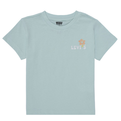 衣服 女孩 短袖体恤 Levi's 李维斯 OCEAN BEACH SS TEE 蓝色 / 粉蓝色 / 橙色 / 粉蓝色
