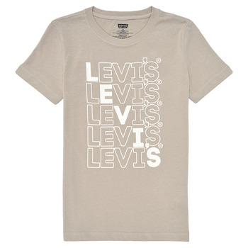 衣服 男孩 短袖体恤 Levi's 李维斯 LEVI'S LOUD TEE 米色