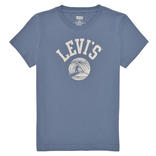 衣服 男孩 短袖体恤 Levi's 李维斯 SURFS UP TEE 蓝色