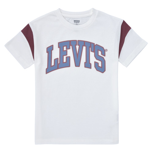 衣服 男孩 短袖体恤 Levi's 李维斯 LEVI'S PREP SPORT TEE 白色 / 蓝色 / 红色