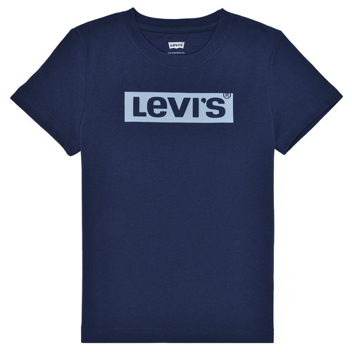 衣服 男孩 短袖体恤 Levi's 李维斯 SHORT SLEEVE GRAPHIC TEE SHIRT 蓝色