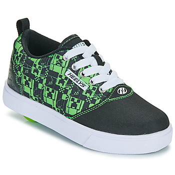 鞋子 男孩 轮滑鞋 Heelys PRO 20 MINECRAFT 黑色 / 绿色
