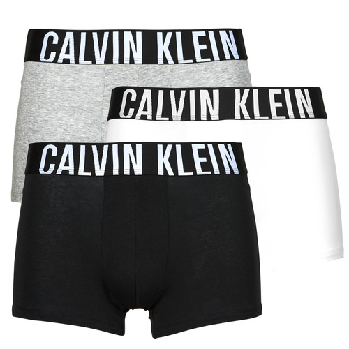 内衣 男士 拳击 Calvin Klein Jeans TRUNK 3PK X3 黑色 / 灰色 / 白色