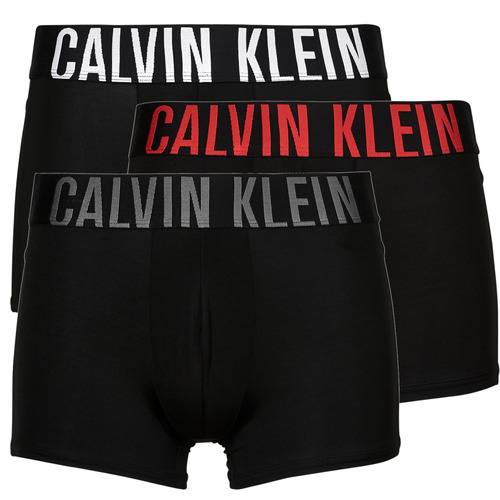 内衣 男士 拳击 Calvin Klein Jeans TRUNK 3PK X3 黑色