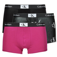 内衣 男士 拳击 Calvin Klein Jeans TRUNK 3PK X3 黑色 / 黑色 / 紫罗兰
