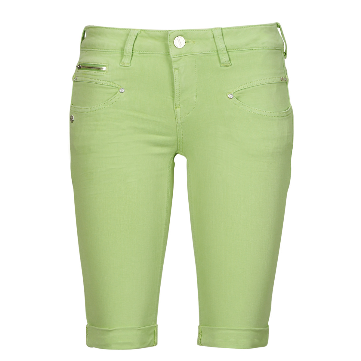 衣服 女士 短裤&百慕大短裤 Freeman T.Porter BELIXA 绿色