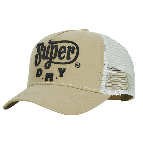 纺织配件 鸭舌帽 Superdry 极度干燥 DIRT ROAD TRUCKER CAP 米色