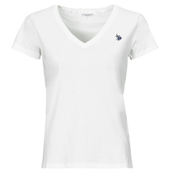 衣服 女士 短袖体恤 U.S Polo Assn. 美国马球协会 BELL 白色
