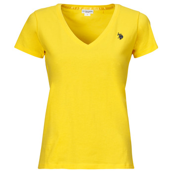 衣服 女士 短袖体恤 U.S Polo Assn. 美国马球协会 BELL 黄色