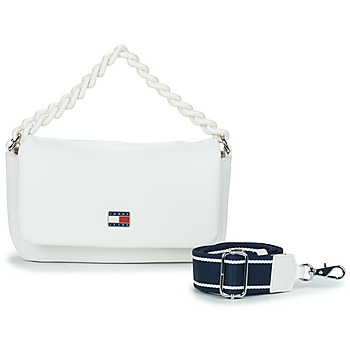 Tommy Jeans TJW CITY-WIDE FLAP CROSSOVER 白色
