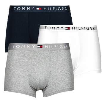 内衣 男士 拳击 Tommy Hilfiger 3P TRUNK WB X3 灰色 / 白色 / 海蓝色