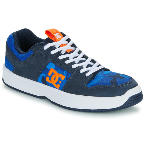 鞋子 男孩 球鞋基本款 DC Shoes LYNX ZERO 蓝色 / 橙色