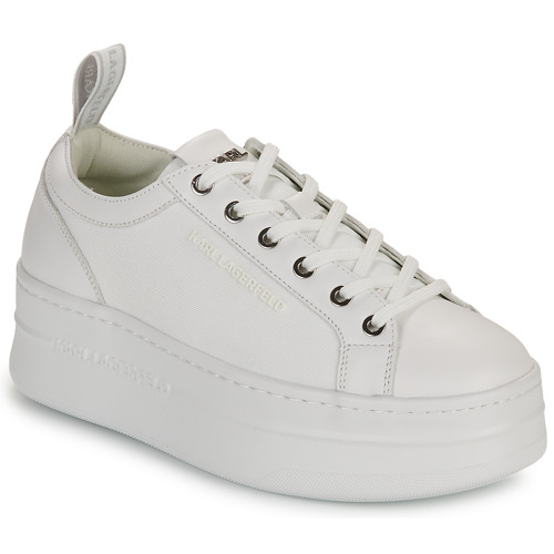 鞋子 女士 球鞋基本款 KARL LAGERFELD KOBO III Lo Lace 白色