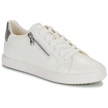 鞋子 女士 球鞋基本款 Geox 健乐士 D BLOMIEE 白色 / 银灰色