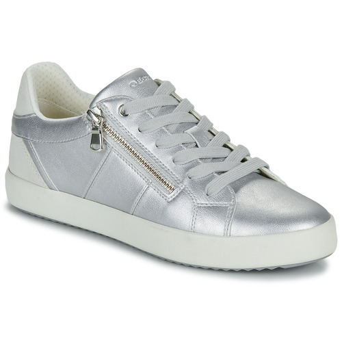 鞋子 女士 球鞋基本款 Geox 健乐士 BLOMIEE 银灰色