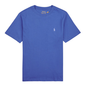 衣服 儿童 短袖体恤 Polo Ralph Lauren SS CN-TOPS-T-SHIRT 蓝色 / Liberty / 蓝色