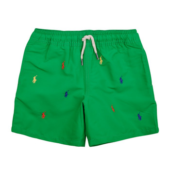 衣服 男孩 男士泳裤 Polo Ralph Lauren TRAVELER-SWIMWEAR-TRUNK 绿色 / 多彩