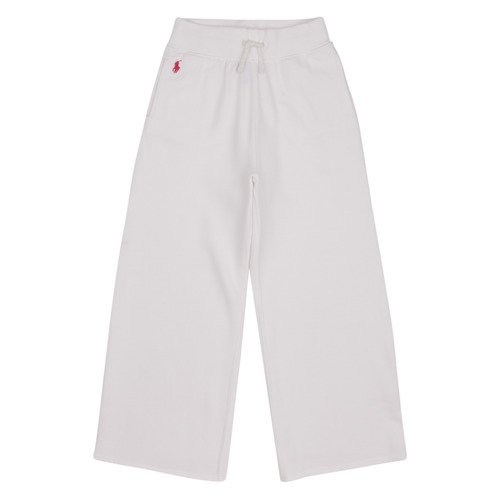 衣服 女孩 厚裤子 Polo Ralph Lauren SMLLPPPOPNT-PANTS-ATHLETIC 白色