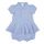 衣服 女孩 短裙 Polo Ralph Lauren SS PEPLUM BU-ONE PIECE-SHORTALL 蓝色 / 天蓝