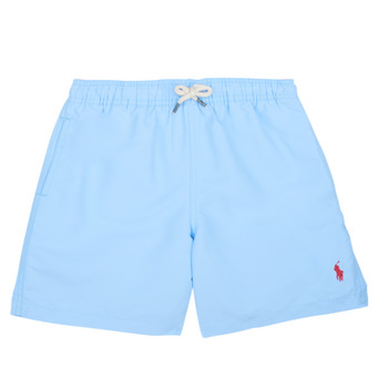 衣服 男孩 男士泳裤 Polo Ralph Lauren TRAVLR SHORT-SWIMWEAR-TRUNK 蓝色 / 天蓝 / 蓝色