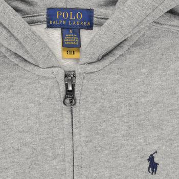 Polo Ralph Lauren FZ HOOD-TOPS-KNIT 灰色 / 中国红