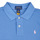 衣服 男孩 短袖保罗衫 Polo Ralph Lauren SLIM POLO-TOPS-KNIT 蓝色