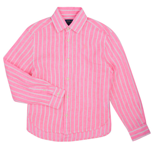 衣服 女孩 衬衣/长袖衬衫 Polo Ralph Lauren LISMORESHIRT-SHIRTS-BUTTON FRONT SHIRT 多彩