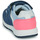 鞋子 女孩 球鞋基本款 Geox 健乐士 B ALBEN GIRL 蓝色 / 玫瑰色