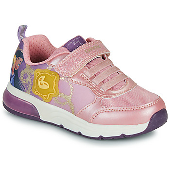 鞋子 女孩 球鞋基本款 Geox 健乐士 J SPACECLUB GIRL 玫瑰色 / 紫罗兰
