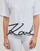 衣服 女士 短袖体恤 KARL LAGERFELD karl signature hem t-shirt 白色