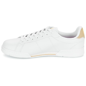 Fred Perry B722 Leather 白色 / 金色