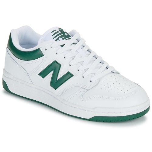 鞋子 男士 球鞋基本款 New Balance新百伦 480 白色 / 绿色