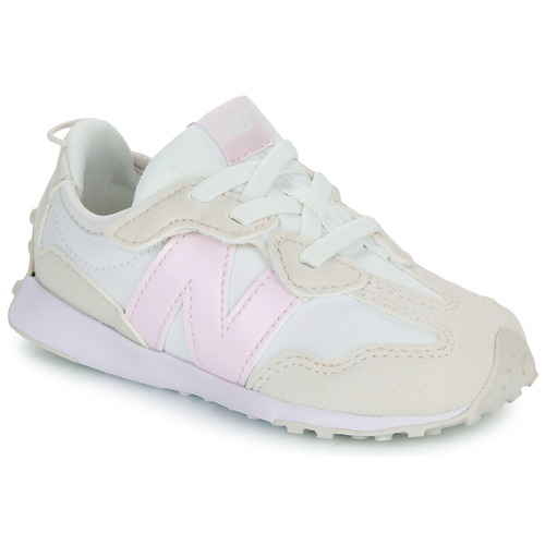 鞋子 女孩 球鞋基本款 New Balance新百伦 327 米色 / 白色 / 玫瑰色
